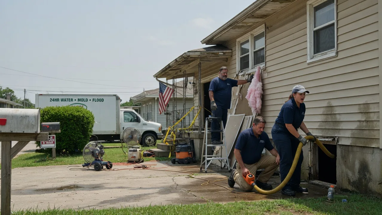 Water Damage Repair in Kansas, IL near me